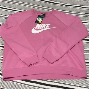NWT Pink Nike Crewneck